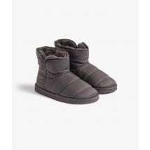 Ocieplane kapcie botki - 36/37 - anthracite - Etam