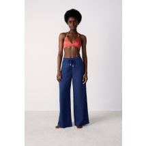 Szerokie spodnie plażowe - S - marine - Etam