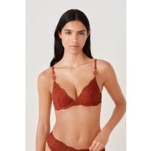 Sujetador No 2 - El push-up escotado - VIRTUOSE - 85C - brown - Mujer - Etam