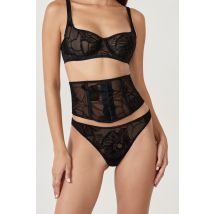 Pas na talię we wzory - S - black - Etam