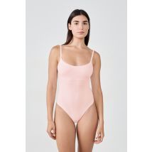 Body de microfibra con sujetador integrado - PURE SOFT - M - pink - Mujer - Etam