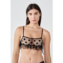 Sujetador bordado - LOVE AFFAIR - M - Negro - Mujer - Etam
