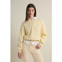 Sweatshirt manches longues - TIFENN - M - Citron - Etam