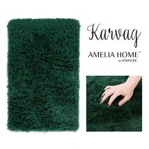Dywan zielony 120x170 włochacz shaggy Karvag do salonu