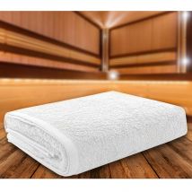 Ręcznik biały kąpielowy 70x140 bawełniany frotte Eurofirany