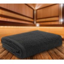 Ręcznik czarny kąpielowy 70x140 bawełniany frotte Eurofirany