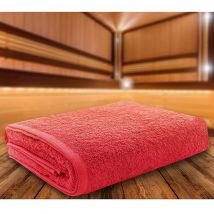Ręcznik czerwony kąpielowy 100x150 bawełniany frotte Eurofirany