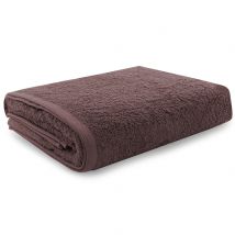 Ręcznik brązowy kąpielowy 50x100 bawełniany frotte Carbotex