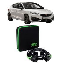 3 Pin to Type 2 - 5M - Cupra Leon Charging Cable 3 Pin to Type 2 5M 6-12amp Adjustable (2.3kW)