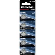 Camelion Lithium Knopfzelle CR1616 1616 3V 5er Blister 13005161