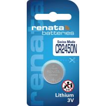Renata CR2450N 3V Lithium Batterie Knopfzelle 1er Blister CR2450