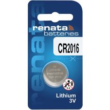 Renata CR2016 3V Lithium Batterie Knopfzelle 1er Blister CR2016