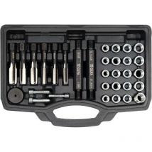 Glühkerzengewinde-Reparatursatz, 33-teilig.