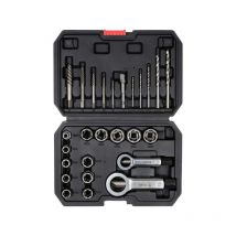 Set zum Lösen von Schrauben, Bolzen und Muttern, 26-teilig.