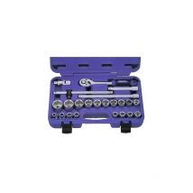 1/2" Steckschlüsselsatz 23-teilig.