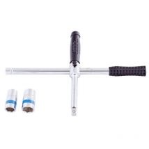 Radmutternschlüssel 1/2" mit Stecknüssen 17-19, 21-23 mm