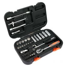 Steckschlüsselsatz mit Ratsche 1/4 (6,3 mm) 42-teilig.