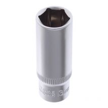Langer Kopf, 1/4", 8 mm, 6-Punkt, Cr-V