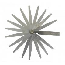 Spaltlehre 17-tlg. 0,02–1,00 mm