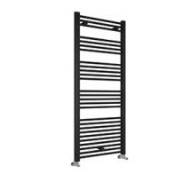 Radiatore ad acqua Stelvio nero opaco 1600 mm x 500 mm