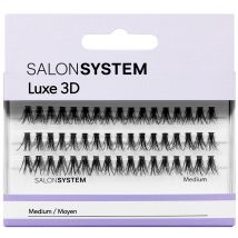 Salon System Individual Lashes Luxe 3d Medium False Eyelashes