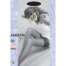 Solidea Marilyn 30 Sheer Calza Autoreggente Colore Blu Taglia 3 1 Paio