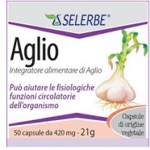 Selerbe Aglio Estratto Secco Titolato Integratore Alimentare 50 Capsule