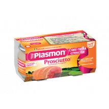 Plasmon Omogeneizzato Di Carne Prosciutto Cotto 2x120g