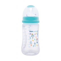 Bebe Confort Biberon Classico a Collo Standard in PP 360ml Misura 2 Colore Azzurro