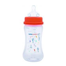 Bebe Confort Biberon Classico a Collo Standard in PP 360ml Misura 2 Colore Corallo