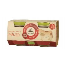 Omogeneizzato Di Manzo Biologico Alce Nero 2x80g