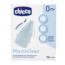 Ricambi Morbidi Per Aspiratore Nasale PhysioClean Chicco(R) 10 Pezzi