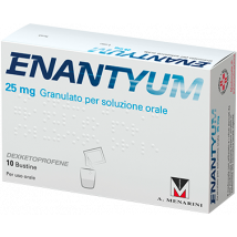 Enantyum 25mg Granulato Per Soluzione Orale Menarini 10 Bustine