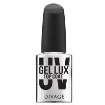 Divage UV Gel Lux Top Coat Smalto Unghie Coprente Effetto Lucido