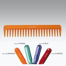 Koh-I-Noor Pettine Radone Per Capelli Bagnati E Ricci Colore Arancio 7132A