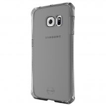 Coque semi-rigide Itskins Spectrum noire translucide pour Samsung Galaxy S6 Edge