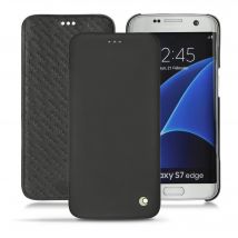 Noreve 21186TD1/F coque de protection pour téléphones portables Folio porte carte Noir Samsung Galaxy S7 Edge