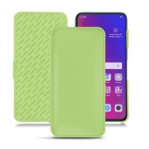 Funda de piel Oppo Find X - Solapa horizontal - Negro - Piel lisa - Nuevo