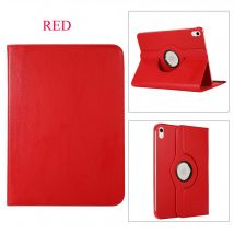 Housse rouge Apple iPad 10,9 pouces 2022 4G/5G rotative 360 degres - Etui coque protection iPad 10eme generation - Accessoires pochette iPad 10