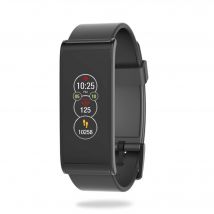 Tracker d'activité ZeFit 4 HR avec capteur de rythme cardiaque, Noir