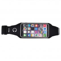 Ceinture de Sport Universelle avec 2 poches, Noir