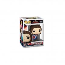 Figurita Funko Pop Marvel Doctor Extraño en el Multiverso de la Locura Capitán Carter - Nuevo