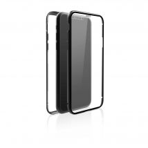 Funda protectora 360° Glass para iPhone X/Xs, negro - Nuevo