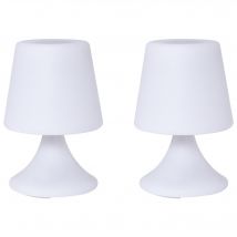 Duo de lampes enceintes inter-connectées outdoor Handy S Together Colorblock