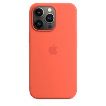 Apple Coque en silicone avec MagSafe pour iPhone 13 Pro - Nectarine Apple (brand) iPhone 13 Pro