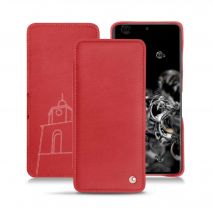 Funda de piel Apple iPhone 12 mini - Solapa billetera - Negro - Piel lisa de primera calidad - Nuevo