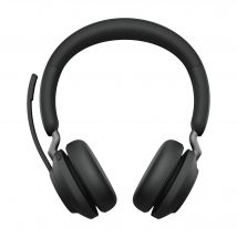Jabra Evolve2 65, UC Stereo Casque Sans fil Arceau Bureau/Centre d'appels USB Type-C Bluetooth Noir