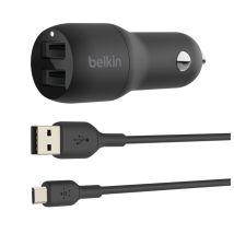 Belkin CCE002BT1MBK chargeur d'appareils mobiles Noir Auto