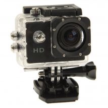 Mini Caméra Sport HD 720P Étanche 30M Écran 1.5' Photos Vidéo 140° Noir 8 Go YONIS