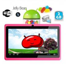 Tablette Tactile 7 Pouces Multi Touch Android 4.1 Google Play Wifi 3D Rose RAM ROM - YONIS